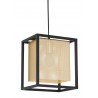 Zuo Modern Yves Ceiling Lamp Gold And Black - Angled