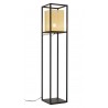 Zuo Modern Yves Floor Lamp Gold And Black - Angled View