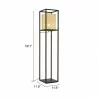 Zuo Modern Yves Floor Lamp Gold And Black - With Dimensions - Zuo Modern Yves Floor Lamp Gold And Black - With Dimensions