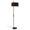 Zuo Modern Lonte Floor Lamp Black - Angled Unlit