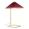 Zuo Modern Charo Table Lamp Red And Gold - Angled - Zuo Modern Charo Table Lamp Red And Gold - Angled