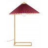 Zuo Modern Charo Table Lamp Red And Gold - Right Side