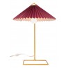 Zuo Modern Charo Table Lamp Red And Gold - Front