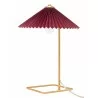 Zuo Modern Charo Table Lamp Red And Gold - Angled - Zuo Modern Charo Table Lamp Red And Gold - Angled