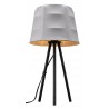 Zuo Modern Mozzi Table Lamp Gray And Black - Front
