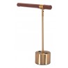 Zuo Modern Kippy Table Lamp Brown And Brass - Back Angled