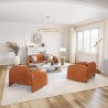 Zuo Modern Garza Floor Lamp Brass - Lifestyle 2