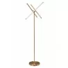 Zuo Modern Garza Floor Lamp Brass - Front - Zuo Modern Garza Floor Lamp Brass - Front