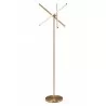 Zuo Modern Garza Floor Lamp Brass - Side View - Zuo Modern Garza Floor Lamp Brass - Side View