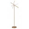 Zuo Modern Garza Floor Lamp Brass - Back