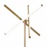 Zuo Modern Garza Floor Lamp Brass - Lamp Close-up - Zuo Modern Garza Floor Lamp Brass - Lamp Close-up