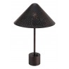 Zuo Modern Cardo Table Lamp Bronze - Top Angled
