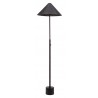  Zuo Modern Cardo Floor Lamp Bronze - Front and unlit