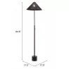 Zuo Modern Cardo Floor Lamp Bronze - With Dimensions - Zuo Modern Cardo Floor Lamp Bronze - With Dimensions
