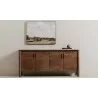 Wiley 4 Door Sideboard Vintage Brown-2 - Wiley 4 Door Sideboard Vintage Brown-2