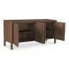 Wiley 4 Door Sideboard Vintage Brown-6 - Wiley 4 Door Sideboard Vintage Brown-6