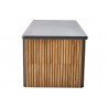 Cane-Line Combine Cushion Box, Small Top Side View