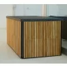 Cane-Line Combine Cushion Box Corner Side View - Cane-Line Combine Cushion Box Corner Side View