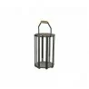 Cane-Line Lightlux Lantern W/Teak Handle Small - Cane-Line Lightlux Lantern W/Teak Handle Small