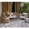Cane-Line Nest Round Chair outside  - Cane-Line Nest Round Chair outside 