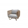 Cane-Line Nest Lounge Chair Nature View