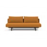 Innovation Living Conlix Sofa Bed Smoked Oak - Mozart Masala - Front View