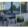 Cane-Line Grow Parasol Base M/Wheels - Cane-Line Grow Parasol Base M/Wheels
