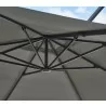 Cane-Line Hyde Luxe Parasol, 3x4 M, Aluminium Close pic - Cane-Line Hyde Luxe Parasol, 3x4 M, Aluminium Close pic