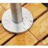 Cane-Line Lagoon Outdoor Shower Base Close view 1 - Cane-Line Lagoon Outdoor Shower Base Close view 1