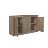 Alpine Furniture Arlo Sideboard - Front Side Opened Angle
