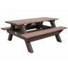Polly Products Deluxe 6' Picnic Table (UMB & HP) - Polly Products Deluxe 6' Picnic Table (UMB & HP)