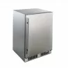 Blaze Grills 24-Inch Outdoor Refrigerator - Angled and Closed - Blaze Grills 24-Inch Outdoor Refrigerator - Angled and Closed