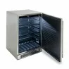 Blaze Grills 24-Inch Outdoor Refrigerator - Angled and Opened - Blaze Grills 24-Inch Outdoor Refrigerator - Angled and Opened