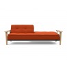 Innovation Living Dublexo Frej Sofa in Elegance Paprika - Half Folded
