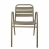 H&D Seating All Aluminum Stacking Patio Dining Chair - H&D Seating All Aluminum Stacking Patio Dining Chair
