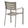 H&D Seating 7036A All Aluminum Stacking Patio Dining Chair