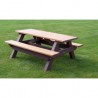 Polly Products Deluxe 6' Picnic Table (UMB & HP)