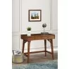 Alpine Furniture Flynn Mini Desk, Acorn - Lifestyle - Alpine Furniture Flynn Mini Desk, Acorn - Lifestyle