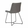 Sunpan Gracen Dining Chair in Dawn Grey - Back Side Angle - Sunpan Gracen Dining Chair in Dawn Grey - Back Side Angle
