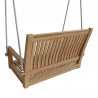Anderson Teak Del-Amo 36" Straight Swing Bench-2 - Anderson Teak Del-Amo 36" Straight Swing Bench-2