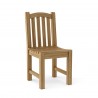 Anderson Teak Chelsea Arm less chair Side Front