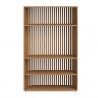 Sunpan Tessa Bookcase - Front Angle