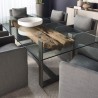 Sunpan Starlet Dining Table Base - Lifestyle