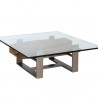 Sunpan Starlet Coffee Table - Front Side Angle