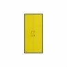 Manhattan Comfort Eiffel 73.43" Garage Cabinet with 4 Adjustable Shelves in Yellow Gloss - Manhattan Comfort Eiffel 73.43" Garage Cabinet with 4 Adjustable Shelves in Yellow Gloss