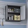 Top Cabinet Opened