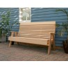 Cedar Twin Ponds Highback Bench