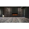 Amantii 60" Unit - 10 5/8" In Depth 3 Sided Glass Fireplace - Lifestyle