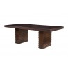 Alpine Furniture Trulinea Dining Table in Dark Espresso - Angled