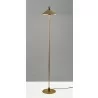Adesso Kaden Floor Lamp Brass - Adesso Kaden Floor Lamp Brass